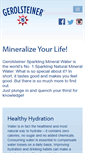 Mobile Screenshot of gerolsteiner-usa.com